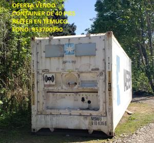 CONTAINER REEFER DE 40 PIES PUESTO EN LA CIUDAD DE TEMUCO
